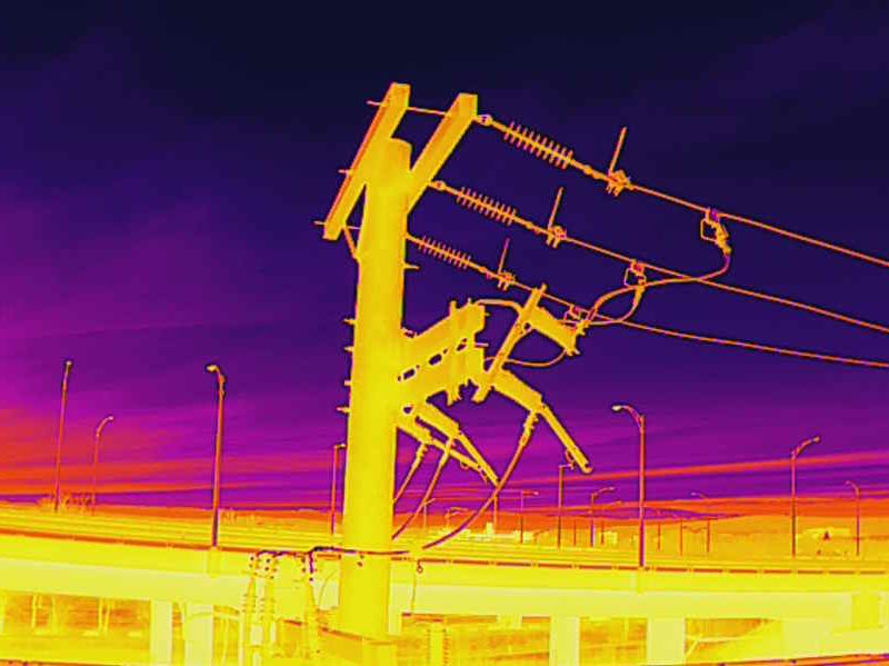 Thermographie par drone